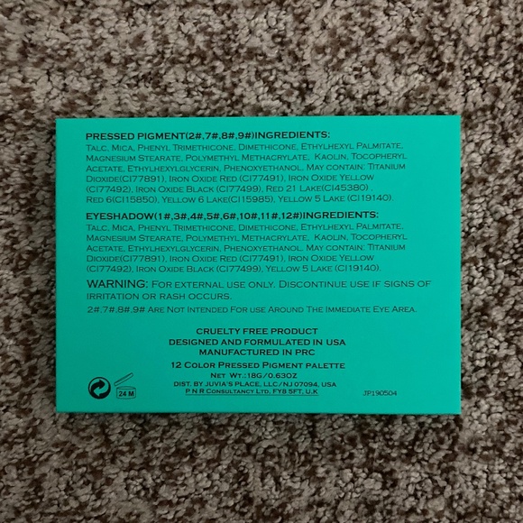 The Nubian by Julia's Place Eyeshadow Palette - BRAND NEW - Picture 3 of 3